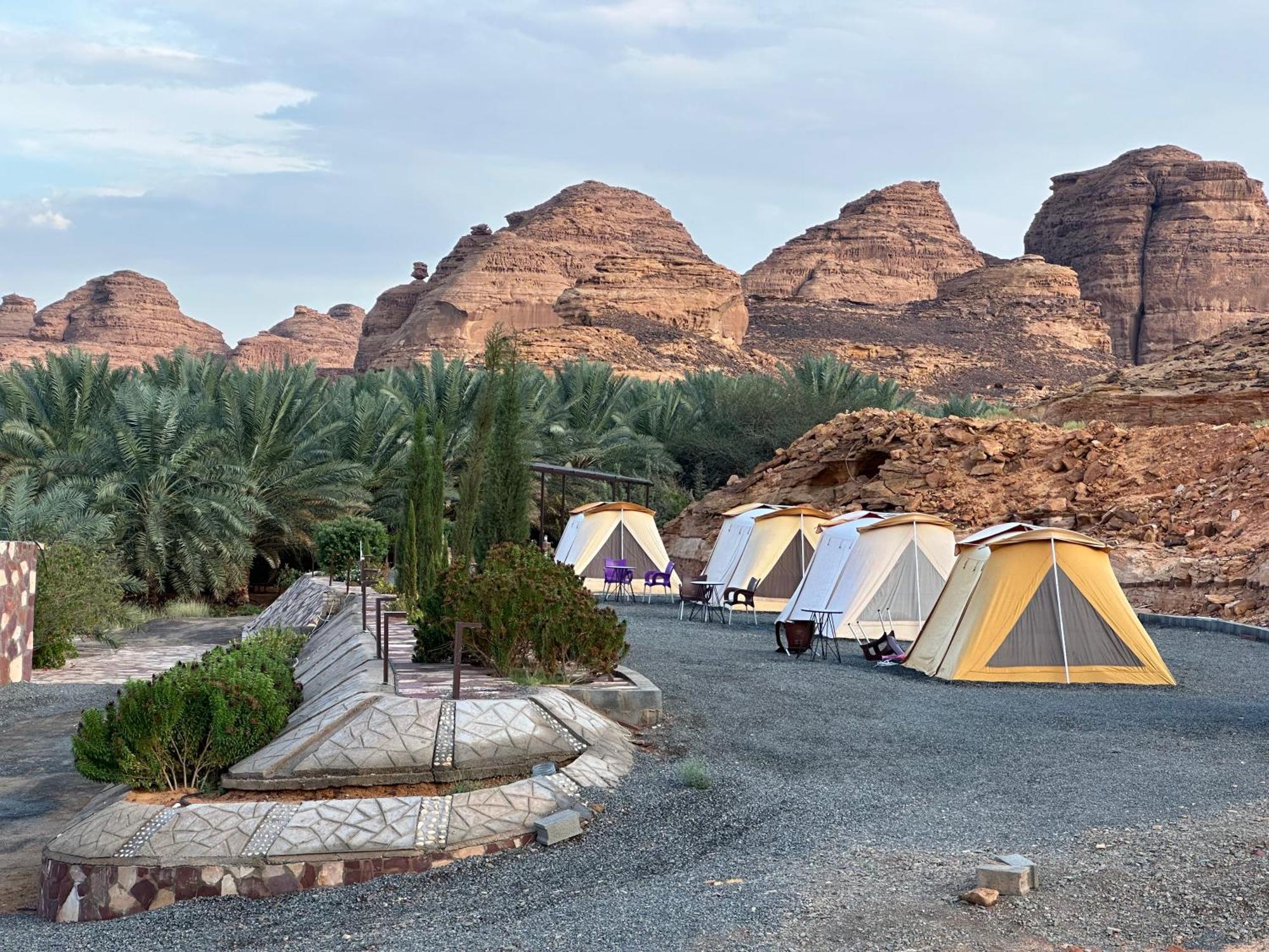 Rural Tents Naseem الخيمةالريفيةalouzaib Ель-Ула Екстер'єр фото