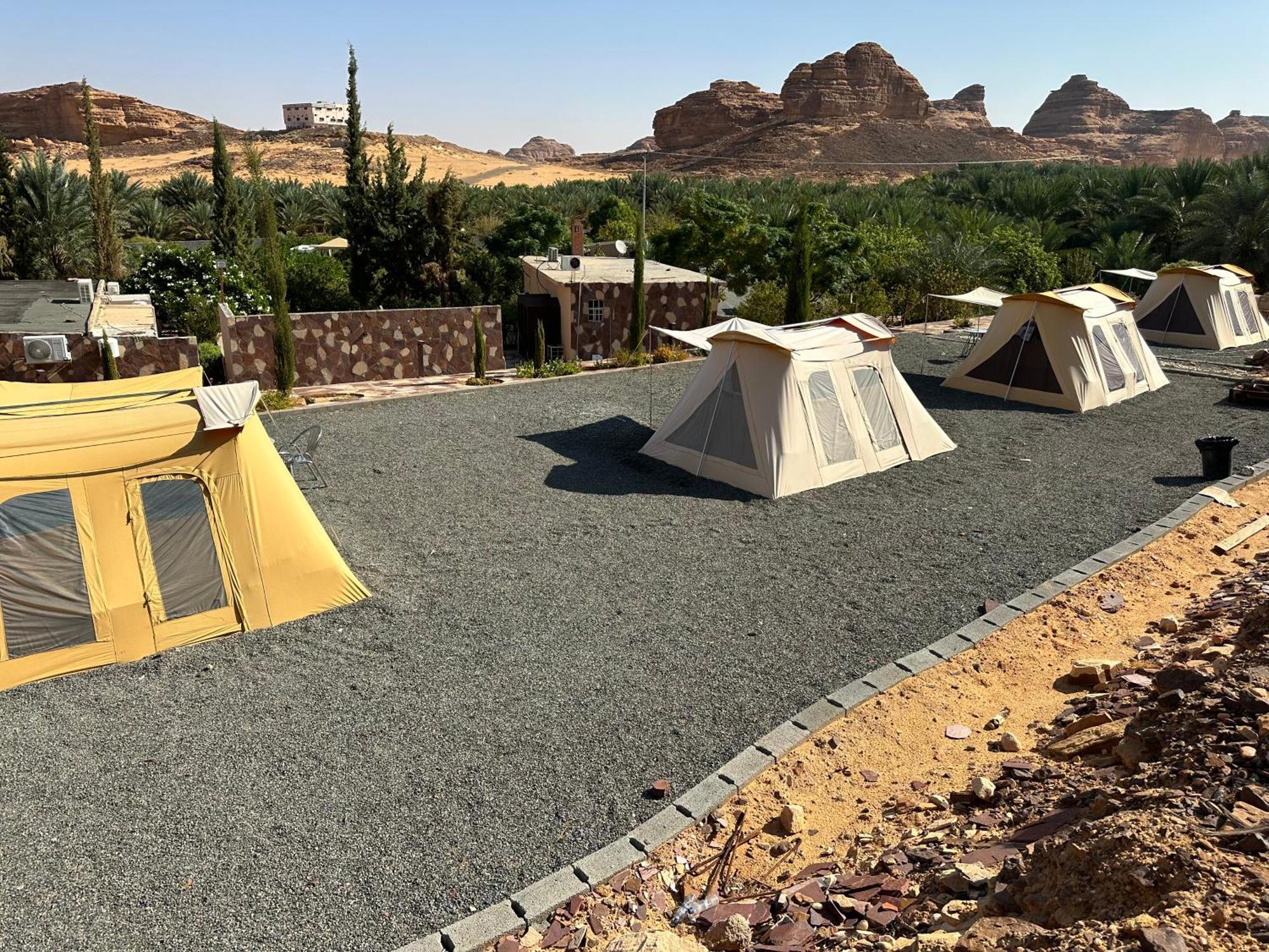 Rural Tents Naseem الخيمةالريفيةalouzaib Ель-Ула Екстер'єр фото